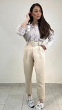 Pantalone Cintura Modello Zara